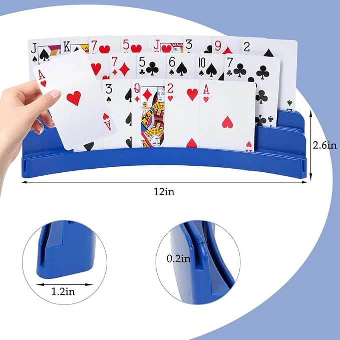 3-Layer Card Holder: Blue - 2 Pack - Image 2