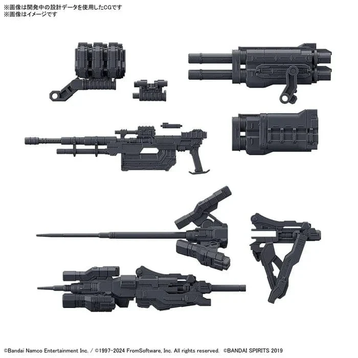 Gunpla: 30 Minutes Missions - "30MM Armored Core VI Fires of Rubicon Weapon Set 02", 30MM (Pre-Order)