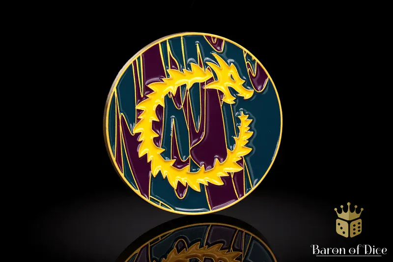 40mm Objective Coin - Infinity Dragon