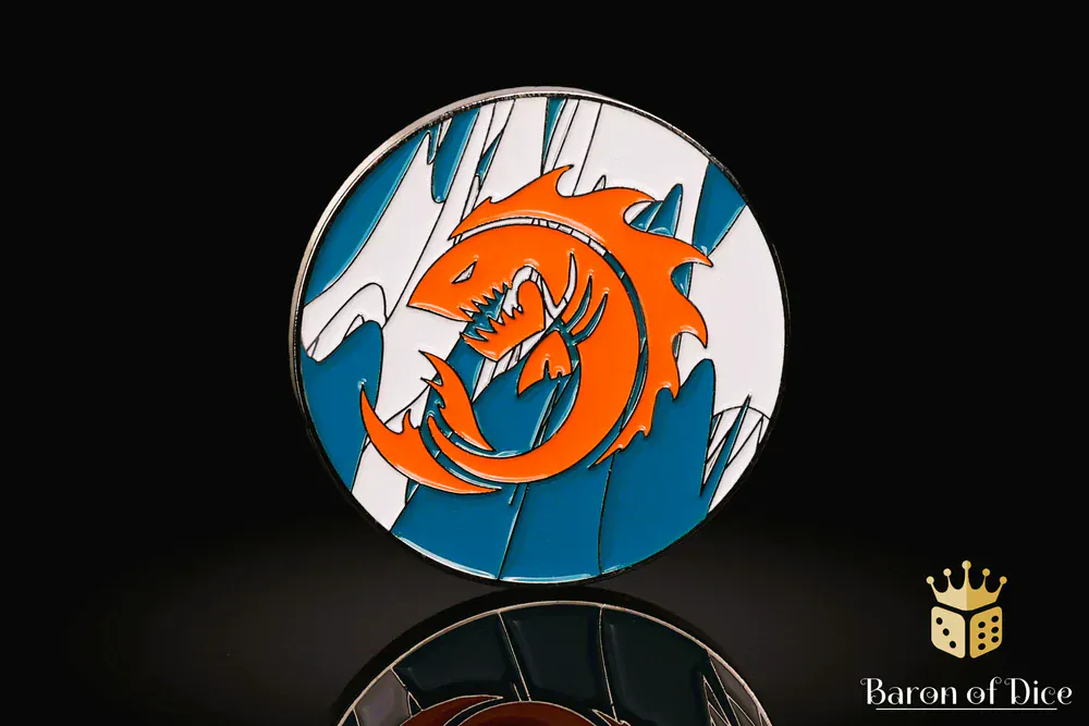 40mm Objective Coin - Sea Monsters