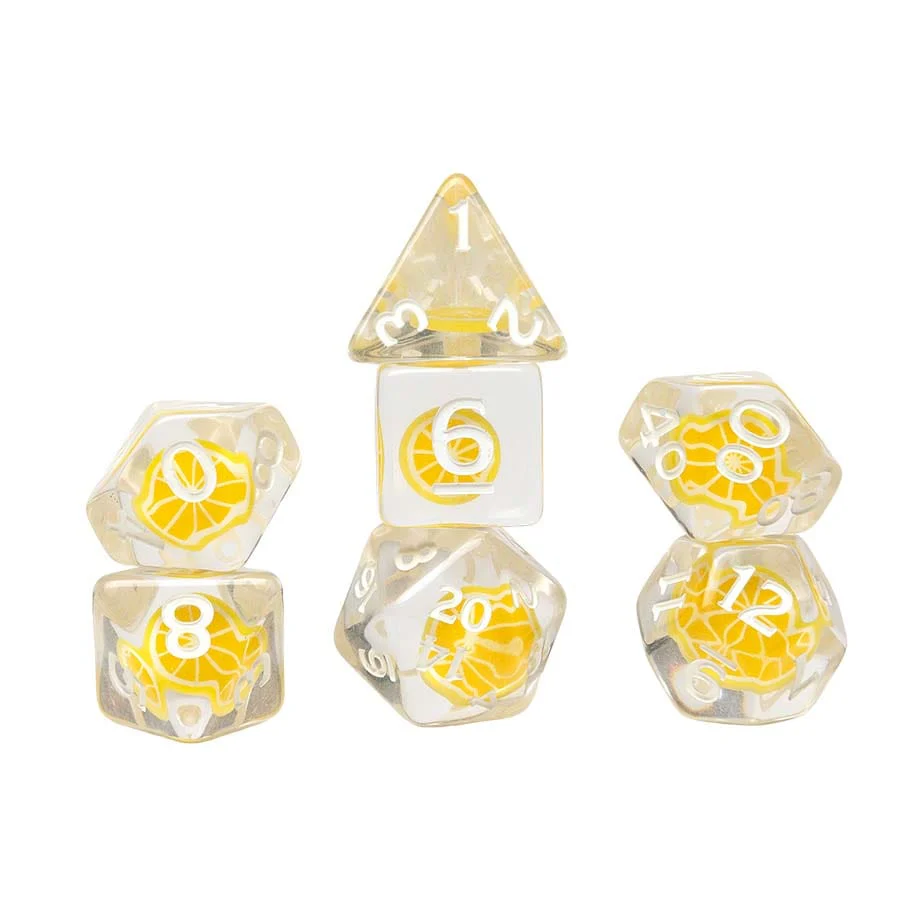7ct Fruit Slice Dice Set: Lemon