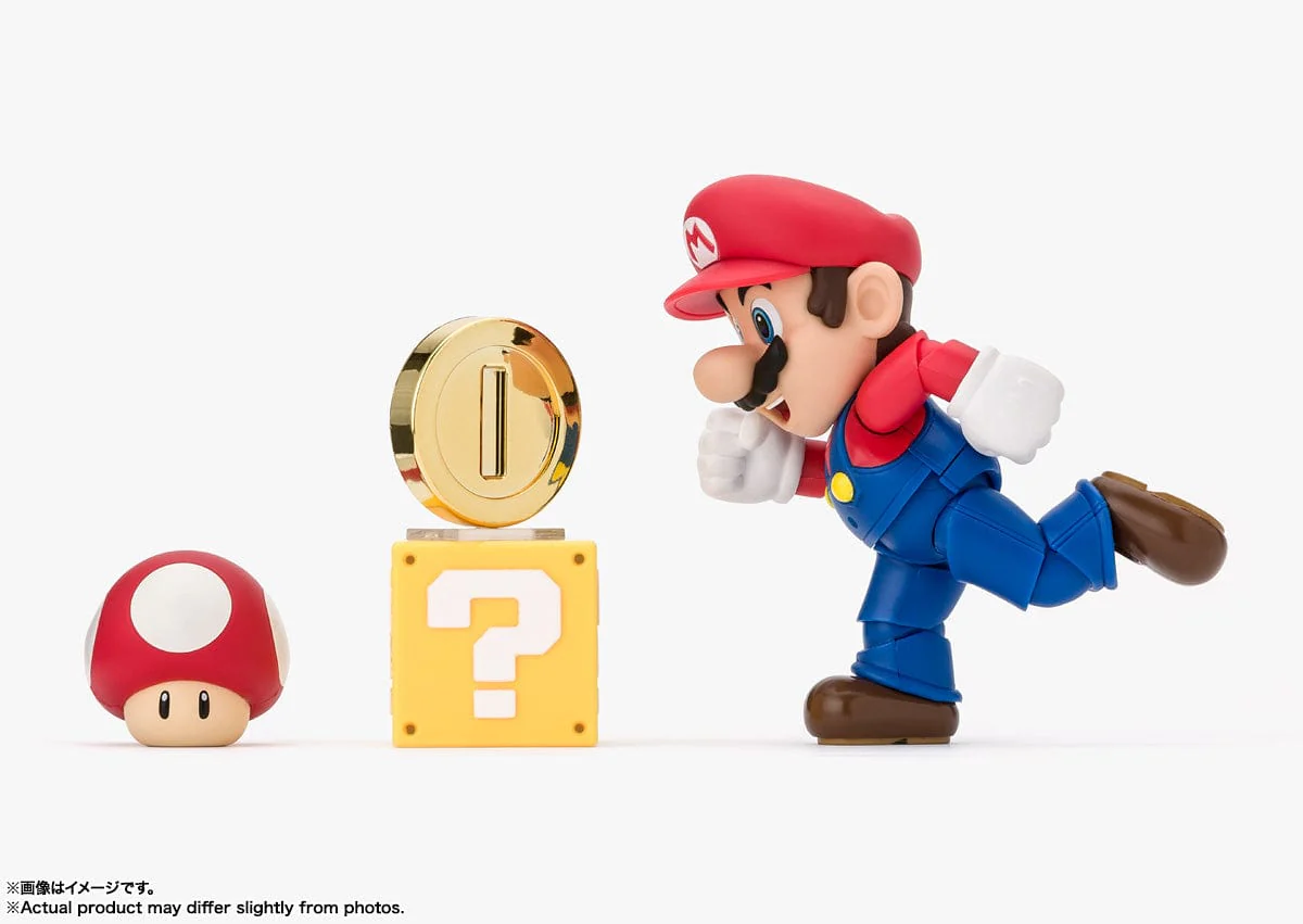Figure: Super Mario - "Mario", Tamashii Nations S.H. Figuarts (Pre-Order) - Image 4