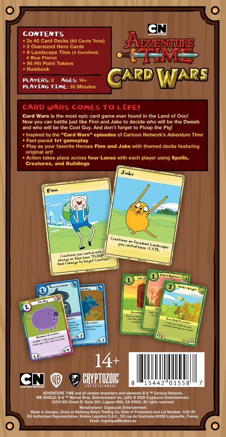 Adventure Time Card Wars: Finn vs Jake Collector's Pack - Image 5