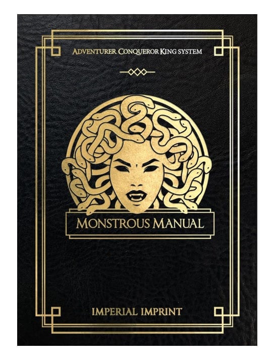 Adventurer Conqueror King System II Revised: Monstrous Manual (ACKS II)