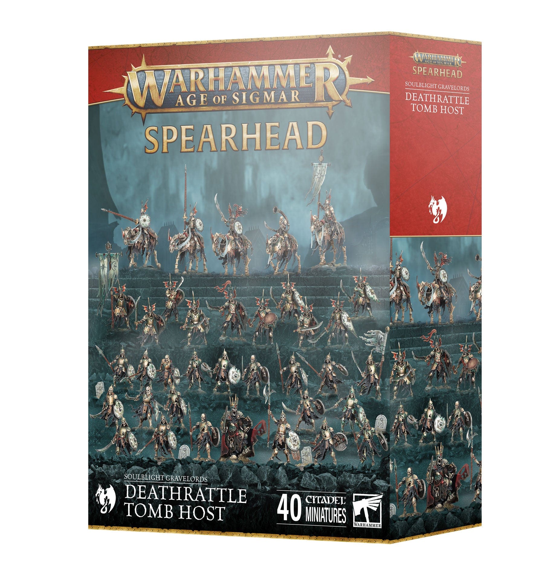 Age of Sigmar: Spearhead - Soulblight Gravelords - Deathrattle Tomb Host
