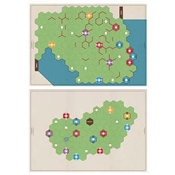 Age of Steam Deluxe: Hungary & Finland Maps