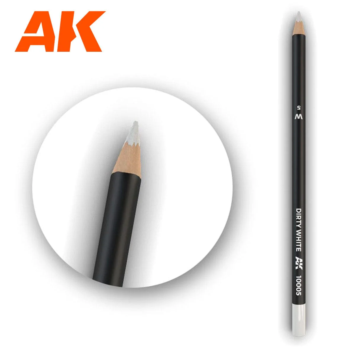 AK10005 AK Interactive: Weathering Pencils for Modelling - Dirty White
