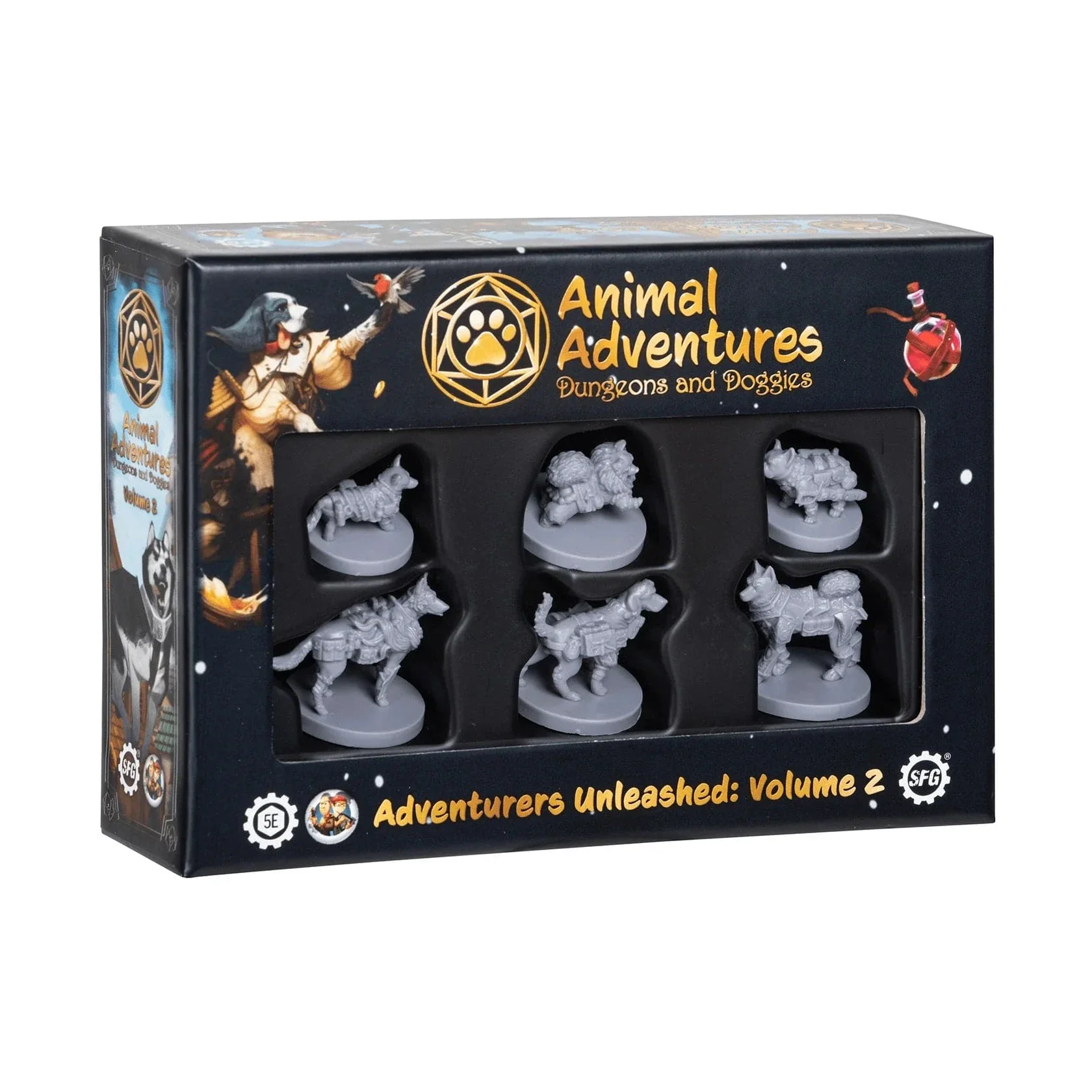 Animal Adventures RPG: Tales of Dungeons & Doggies Volume 2