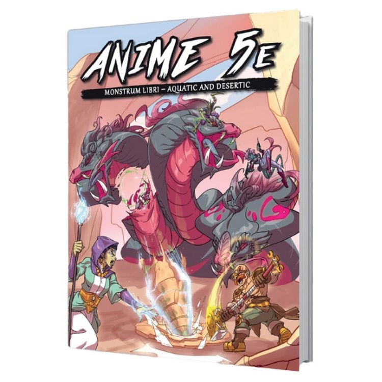 Anime 5E: Monstrum Libri Volume 2 Aquatic and Desertic