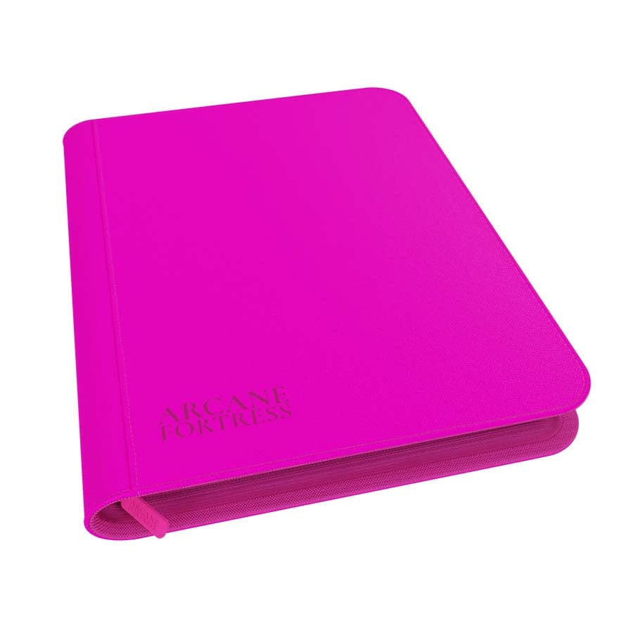 Arcane Fortress: Neon Color: Neon Pink 9-Pocket Binder