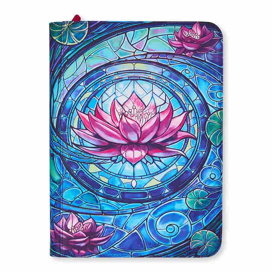 Arcane Fortress: Stained Glass Blossom Grace 9-Pocket Binder