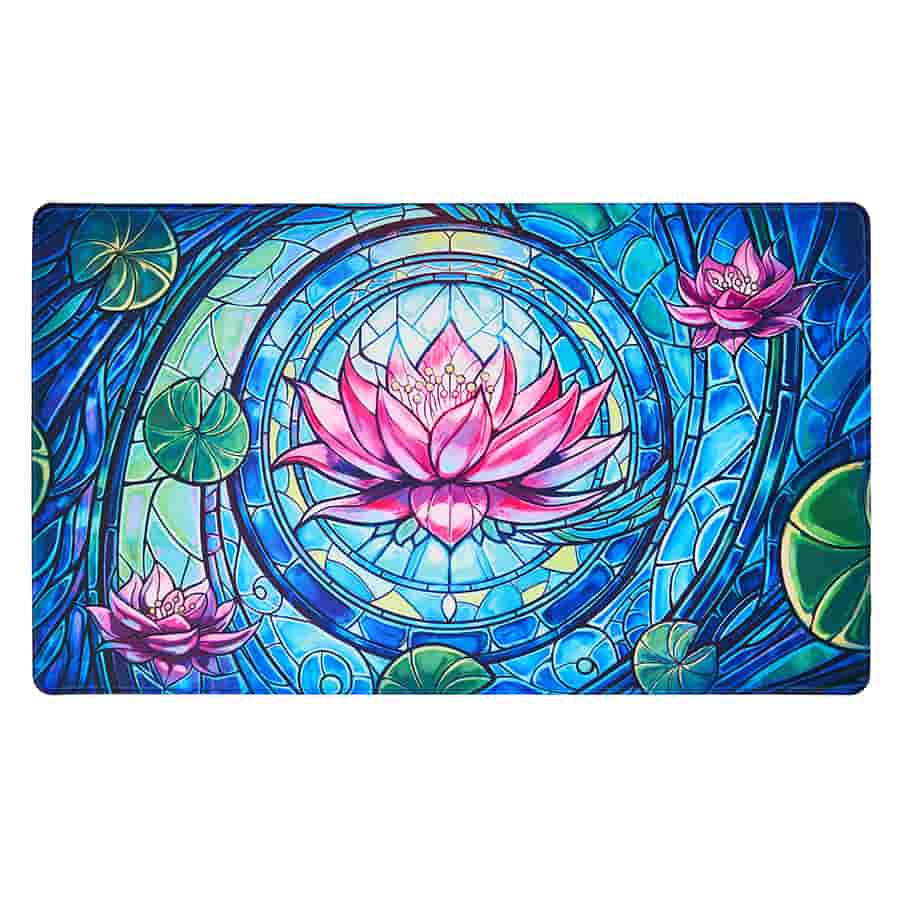 Arcane Fortress: Stained Glass: Blossom Grace Standard Playmat