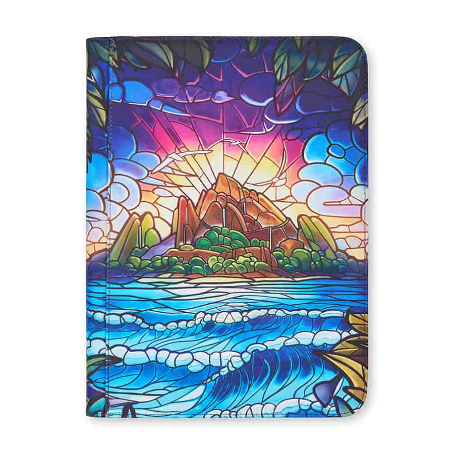 Arcane Fortress: Stained Glass: Hidden Island 9-Pocket Binder