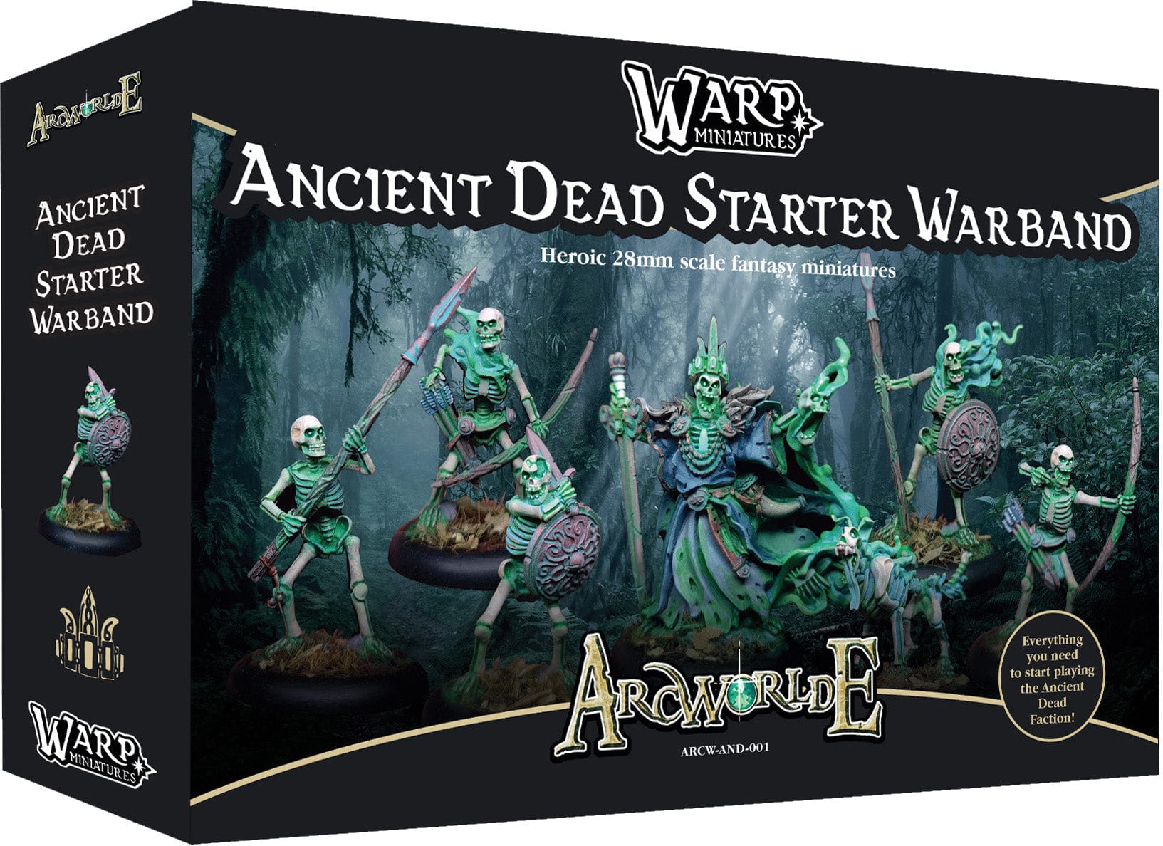 ArcWorlde 2E: Starter Warband - Ancient Dead (Metal) (Pre-Order)