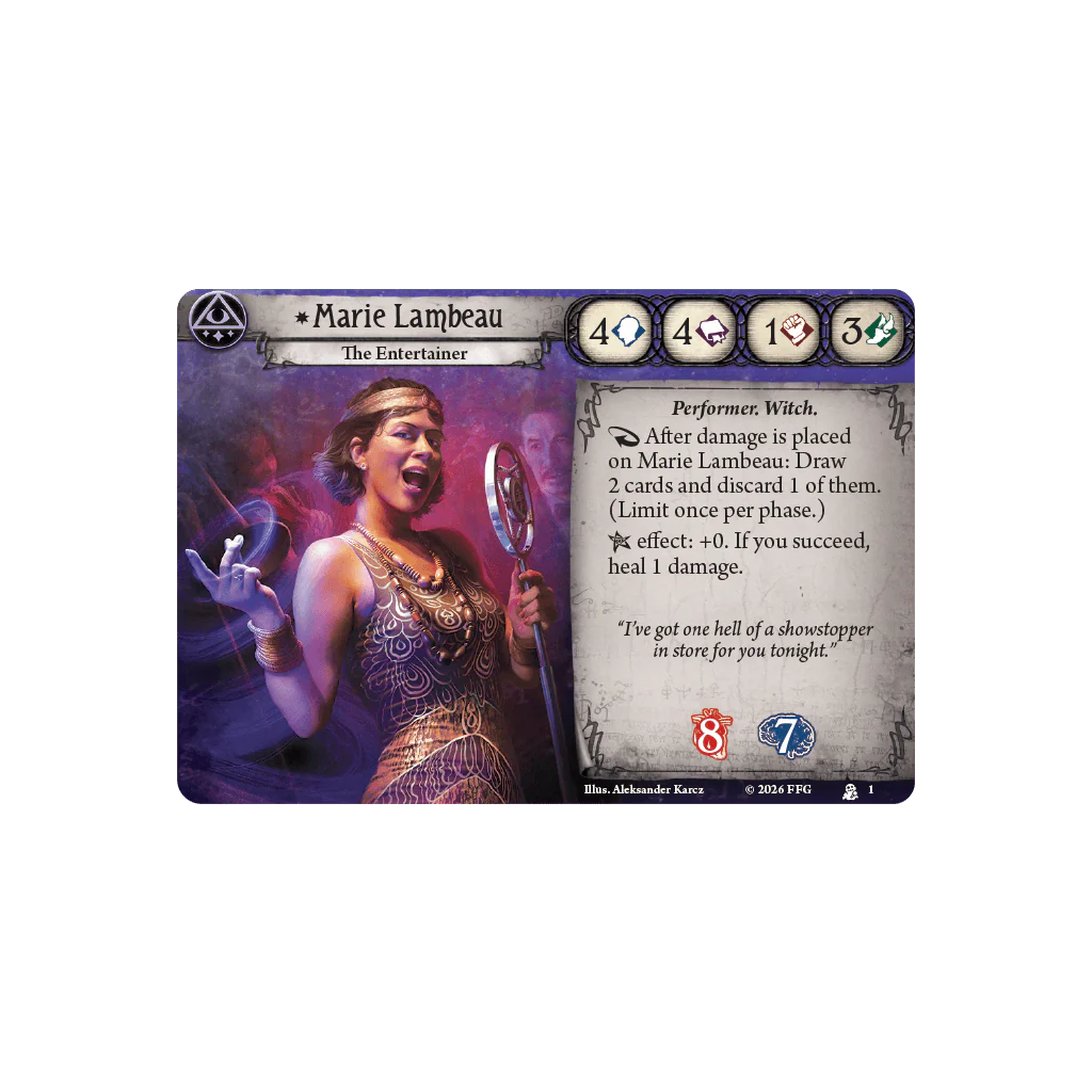 Arkham Horror: The Card Game - Marie Lambeau Investigator Deck - Image 4
