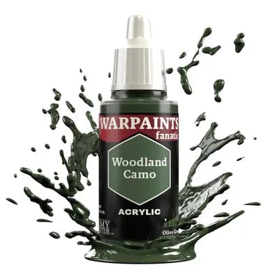Army Painter: Warpaints Fanatic: Acrylic - Woodland Camo (18ml)