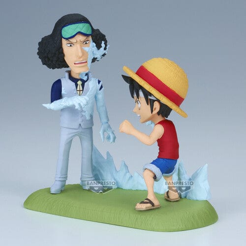 Figure: One Piece - "Monkey D. Luffy vs. Kuzan", World Collectable Figure: Log Stories
