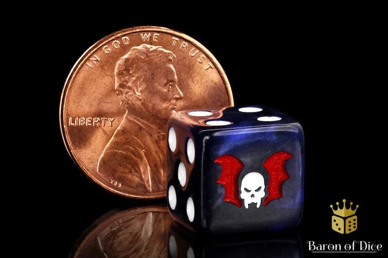 Baron of Dice: Claws of Midnight Square 16mm Dice - Image 3