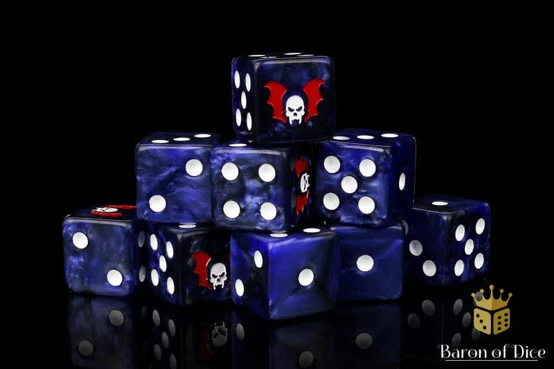 Baron of Dice: Claws of Midnight Square 16mm Dice - Image 4