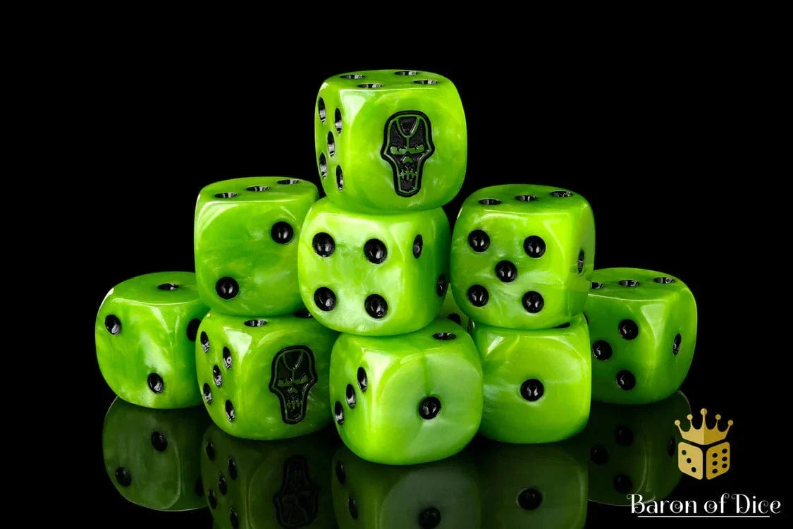 Baron of Dice: Day of the Dead Dice - Skull - Image 3