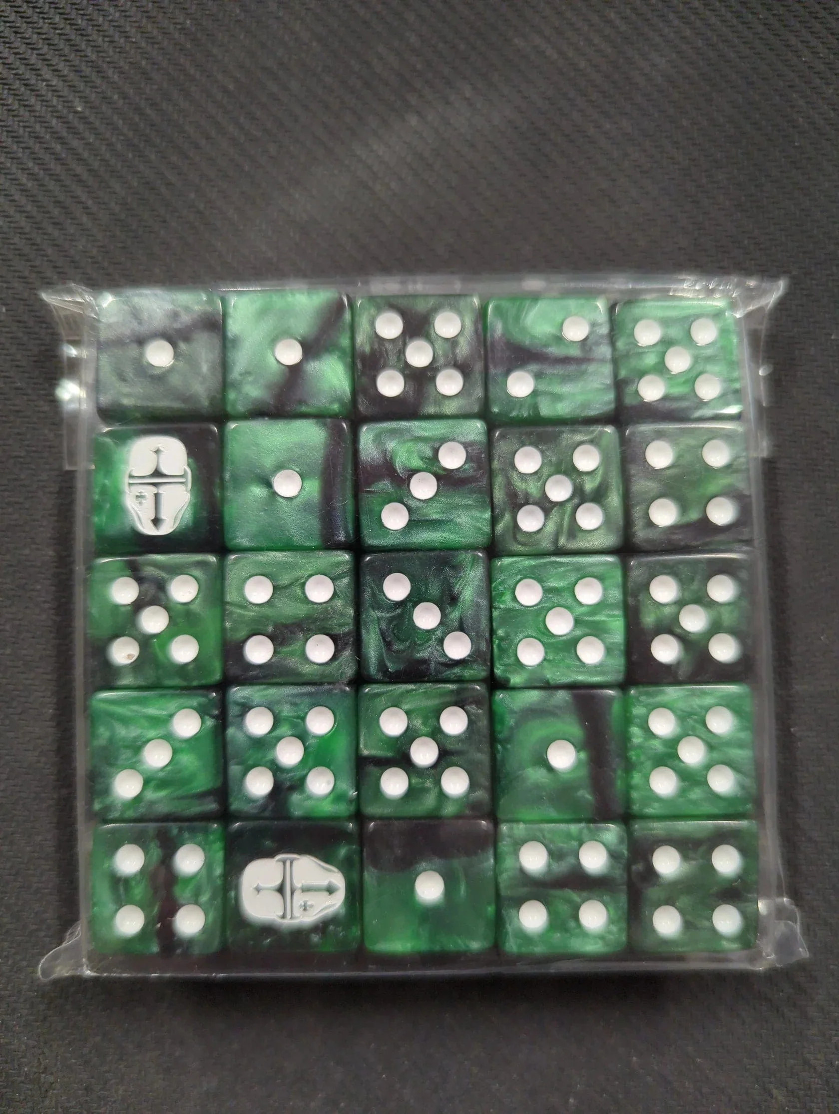 Baron of Dice: Imperial Helm Green (Alternate) - Round
