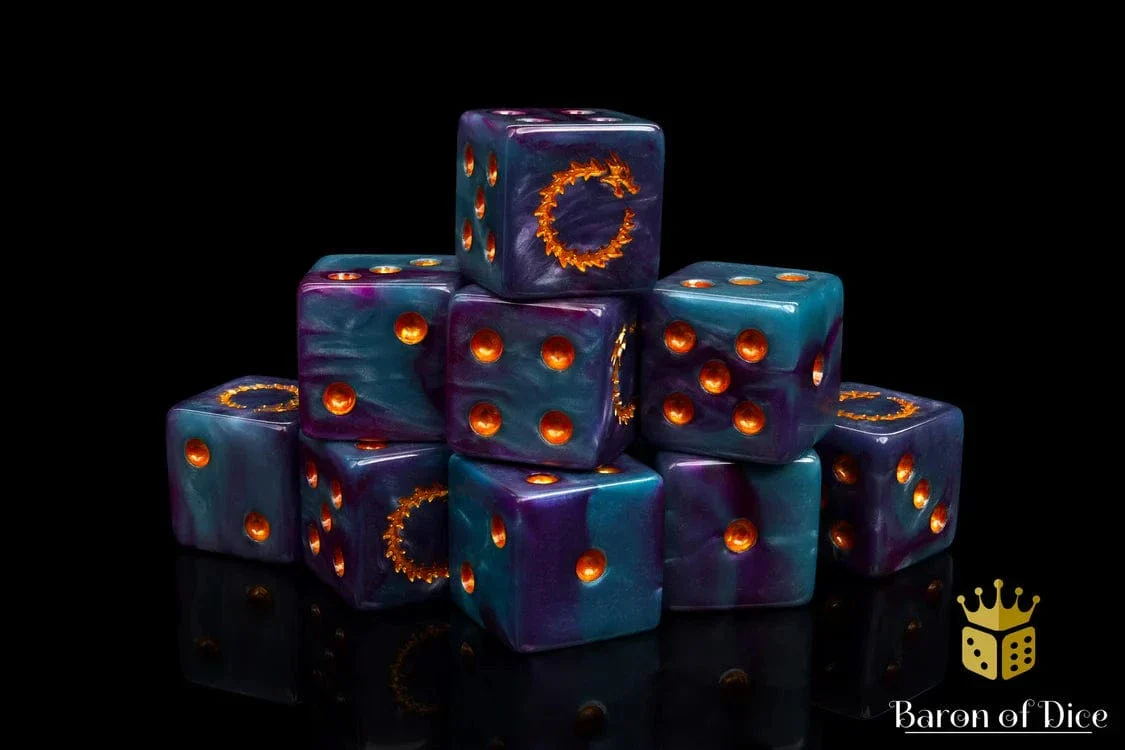 Baron of Dice: Infinity Dragon Dice - Set of 25