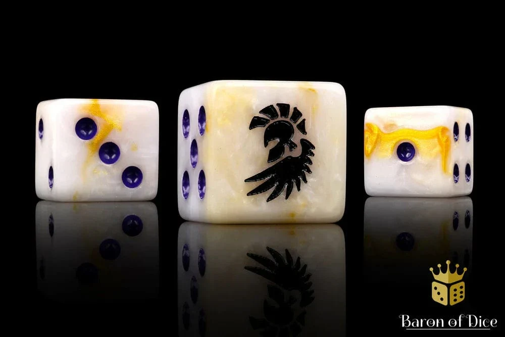Baron of Dice: Sons of the Phoenix Square 16mm Dice