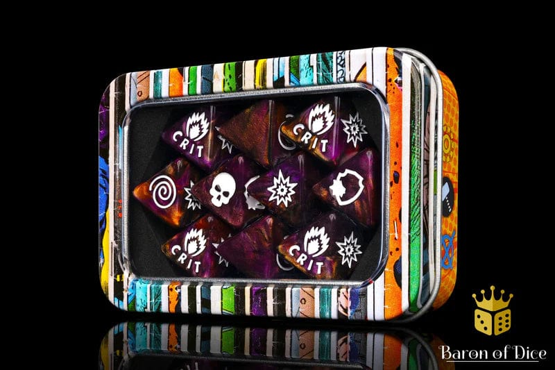 Baron of Dice: Sunburst D8 Dice Set