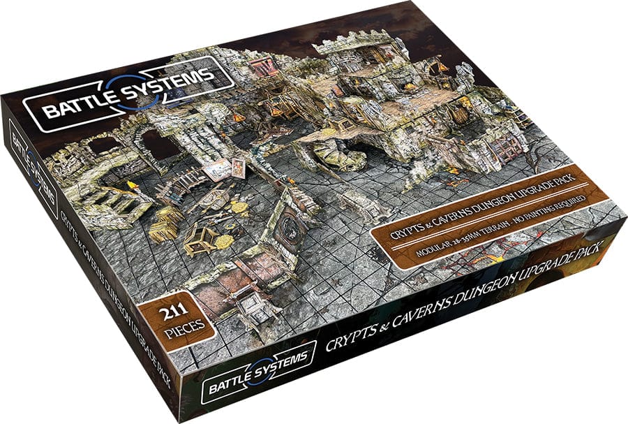 Battle Systems: Fantasy Dungeon - Crypts and Caverns Dungeon Upgrade Pack