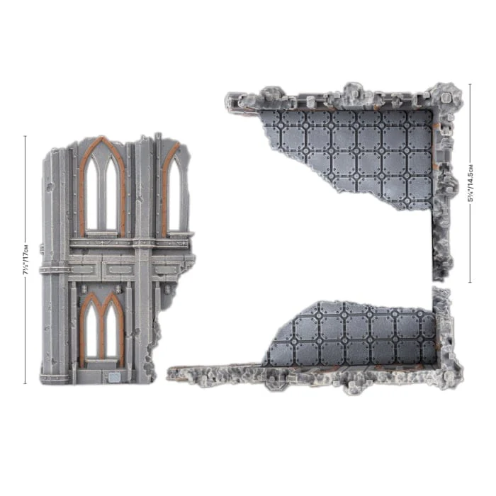Battlefield in a Box: Gothic Sector: Castograd Hab Block Large Ruins - Image 3