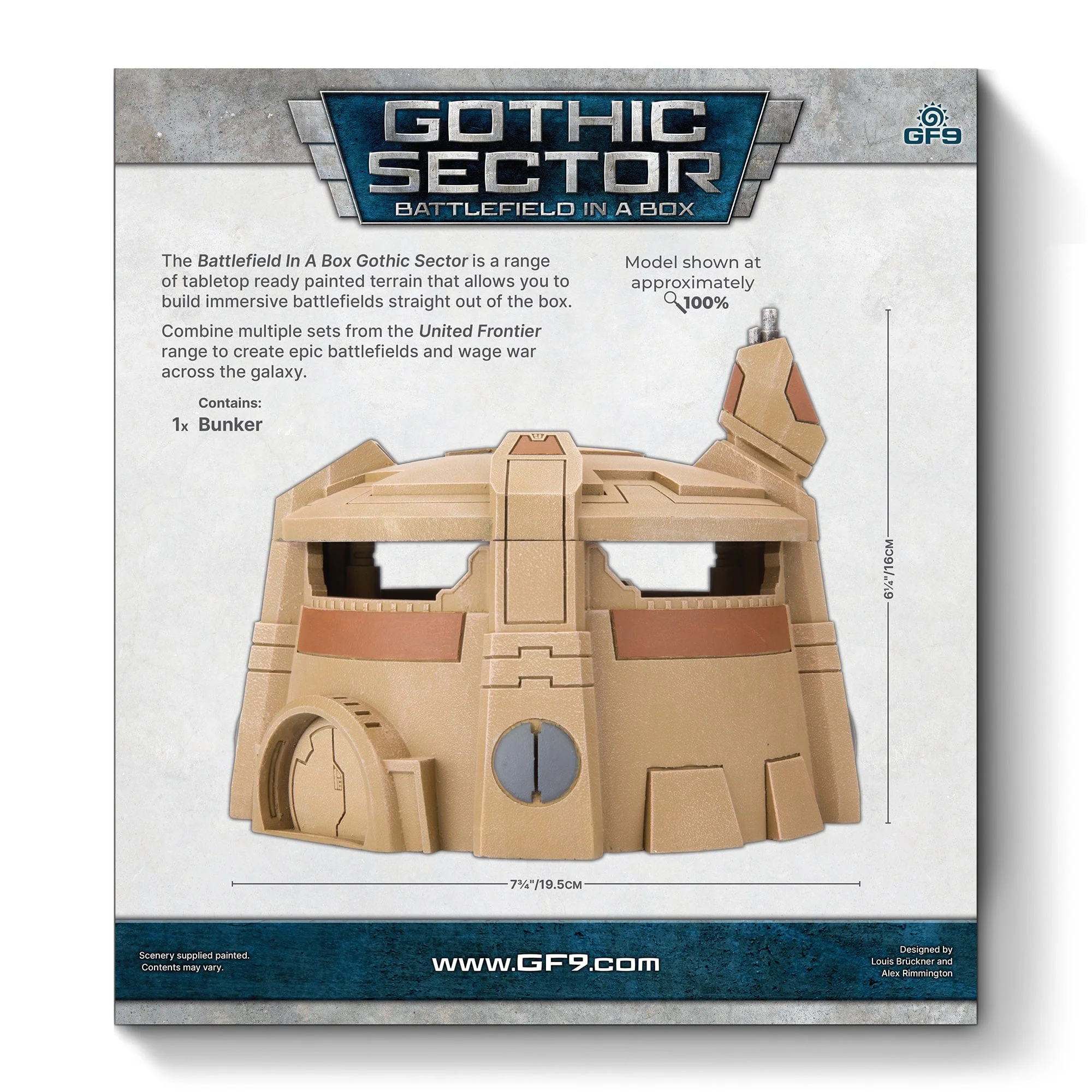 Battlefield in a Box: Gothic Sector: United Frontier Bunker - Image 3