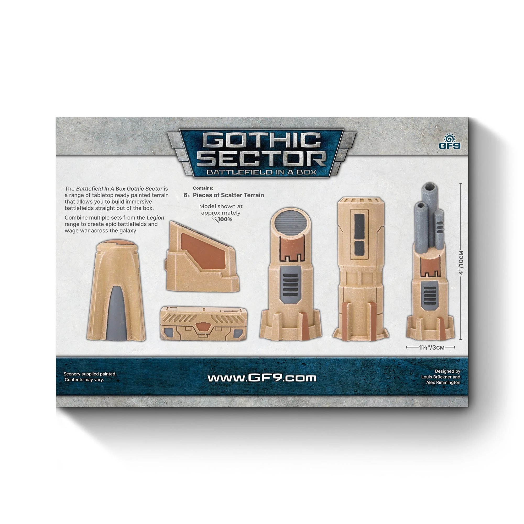 Battlefield in a Box: Gothic Sector: United Frontier Scatter Terrain - Image 3
