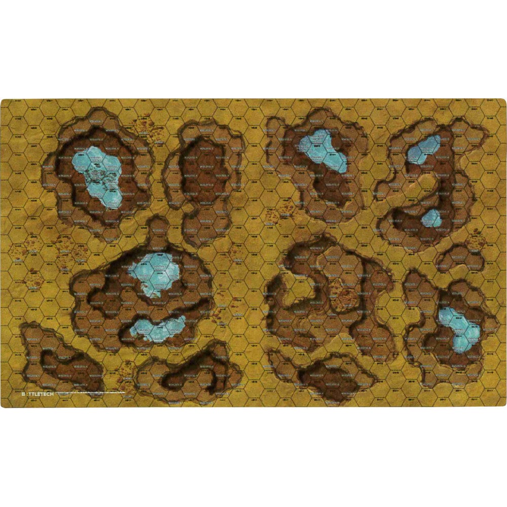 BattleTech: Battlemat: Savannah - Sinkholes - Image 2