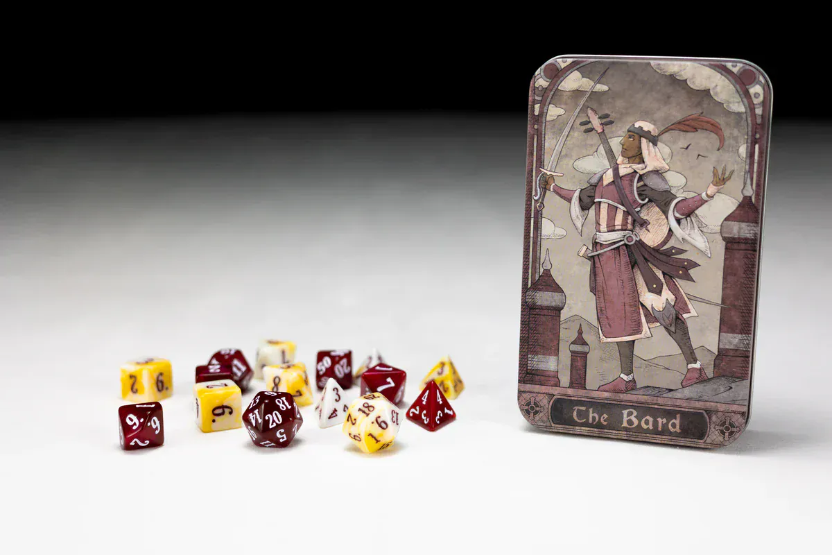Beadle & Grimm's Dungeons and Dragons: Character Class Dice Set - The Bard