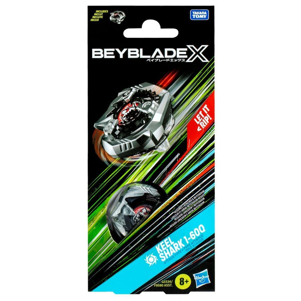 Beyblade X: Keel Shark 1-60Q Booster Pack