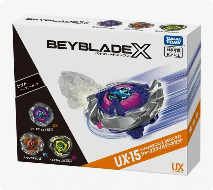 Beyblade X UX-15 - SharkScale Battle Deck Set