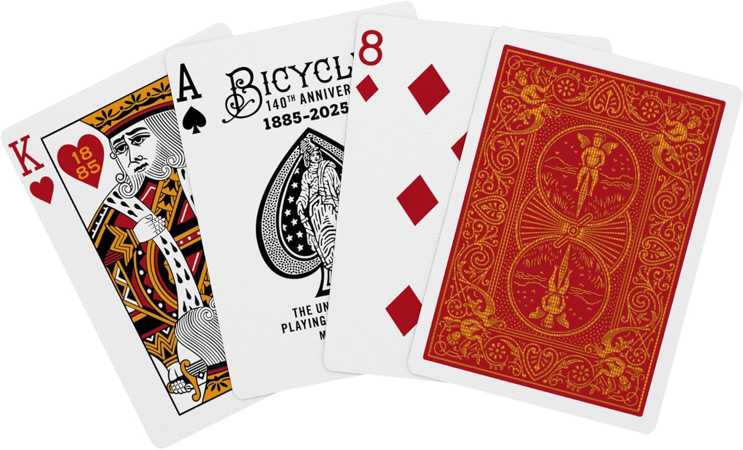 Bicycle Playing Cards: 140th Anniversary Playing Cards - Image 5