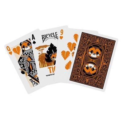 Bicycle Playing Cards: Tiger - Image 2
