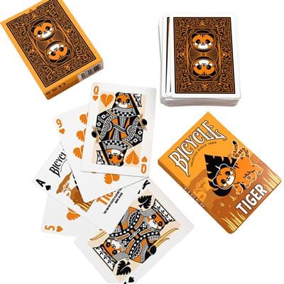 Bicycle Playing Cards: Tiger - Image 4