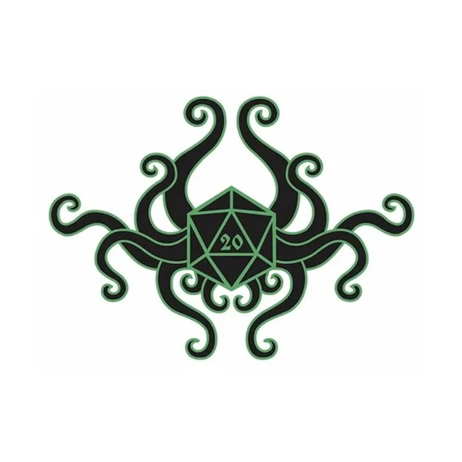 Black Oak Workshop: Tentacle d20 Pin