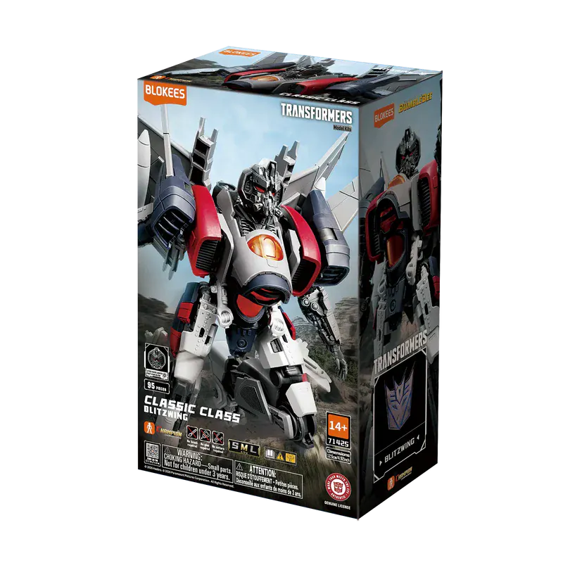Blokees: Transformers: Classic Class 25 | Transformers Bumblebee | Blitzwing - Image 6