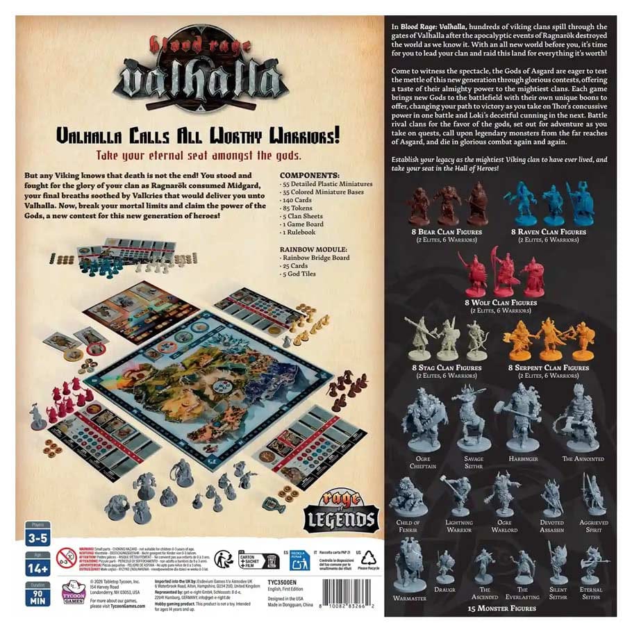 Blood Rage: Valhalla (Pre-Order) - Image 2