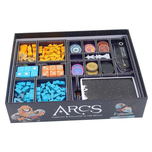 Folded Space: Board Game Insert for Arcs