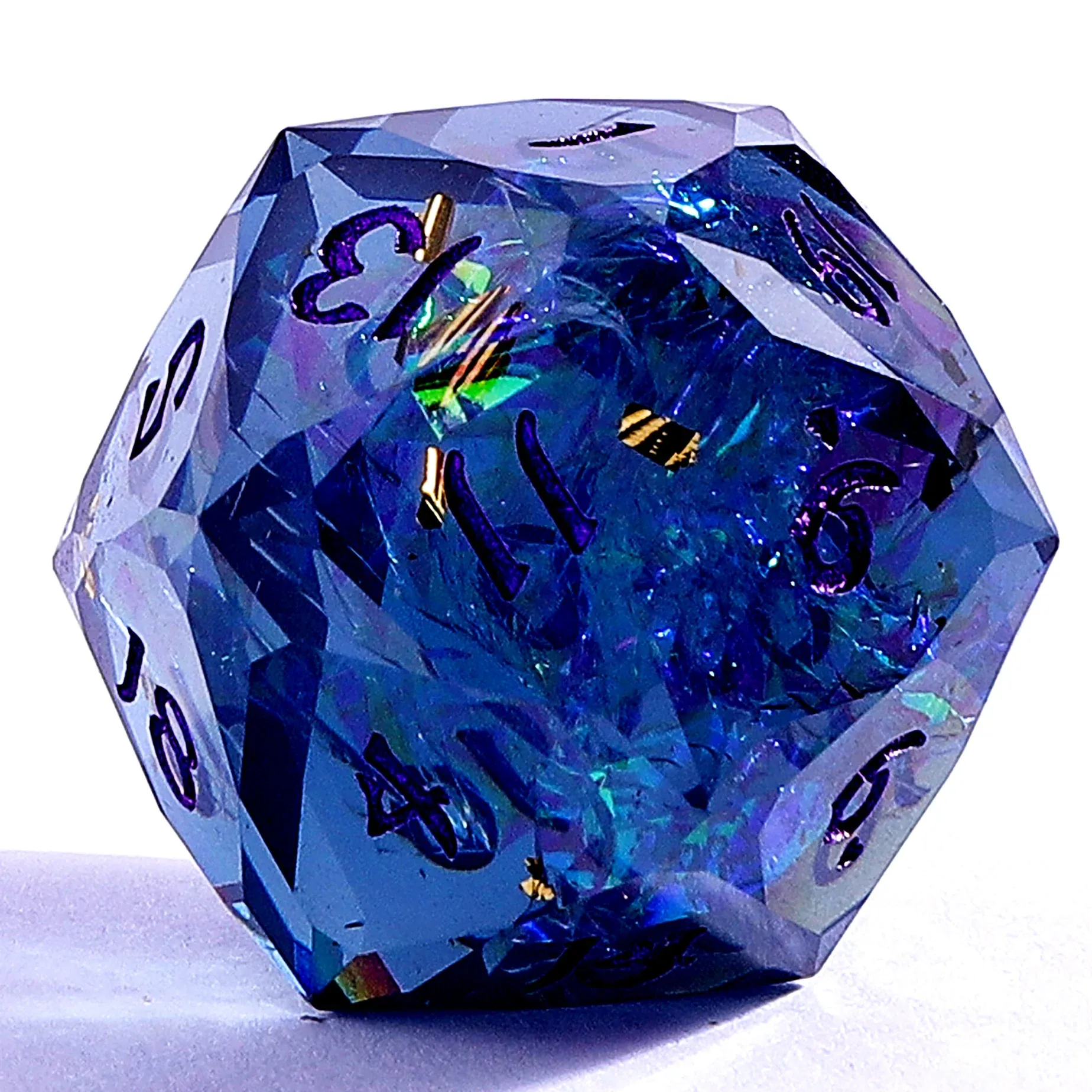 BRR112: Captured Magic Luster Cut Resin - Starry Night Purple - Image 2
