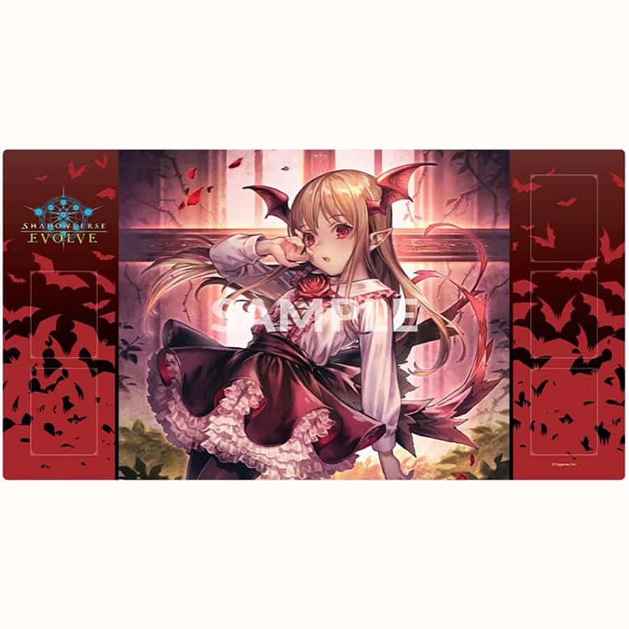Bushi Supplies: Rubber Playmat Volume 5: Shadowverse Evolve Design A: Vania Nightshade Vampire