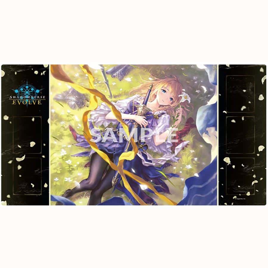 Bushi Supplies: Rubber Playmat Volume 5: Shadowverse Evolve Design B: Jeanne Beacon Of Salvation