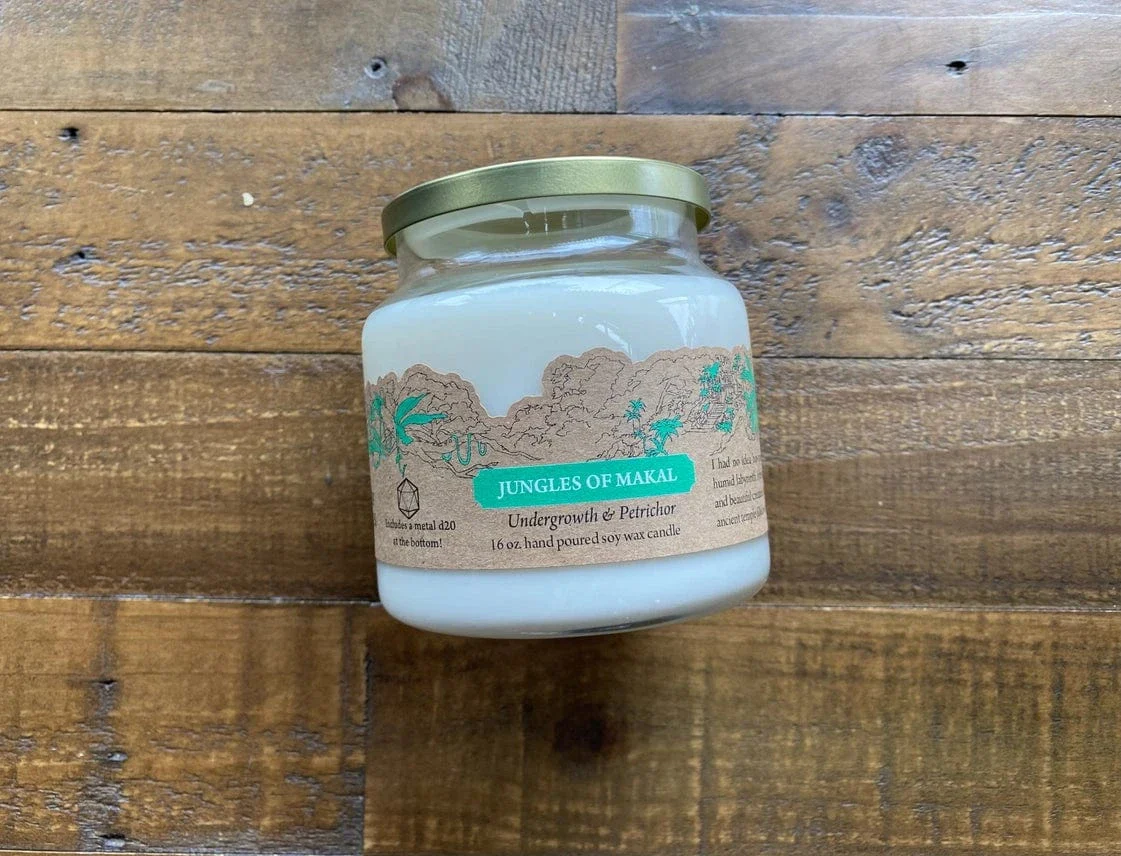 Cantrip Candles: Jungles of Makal 16 oz