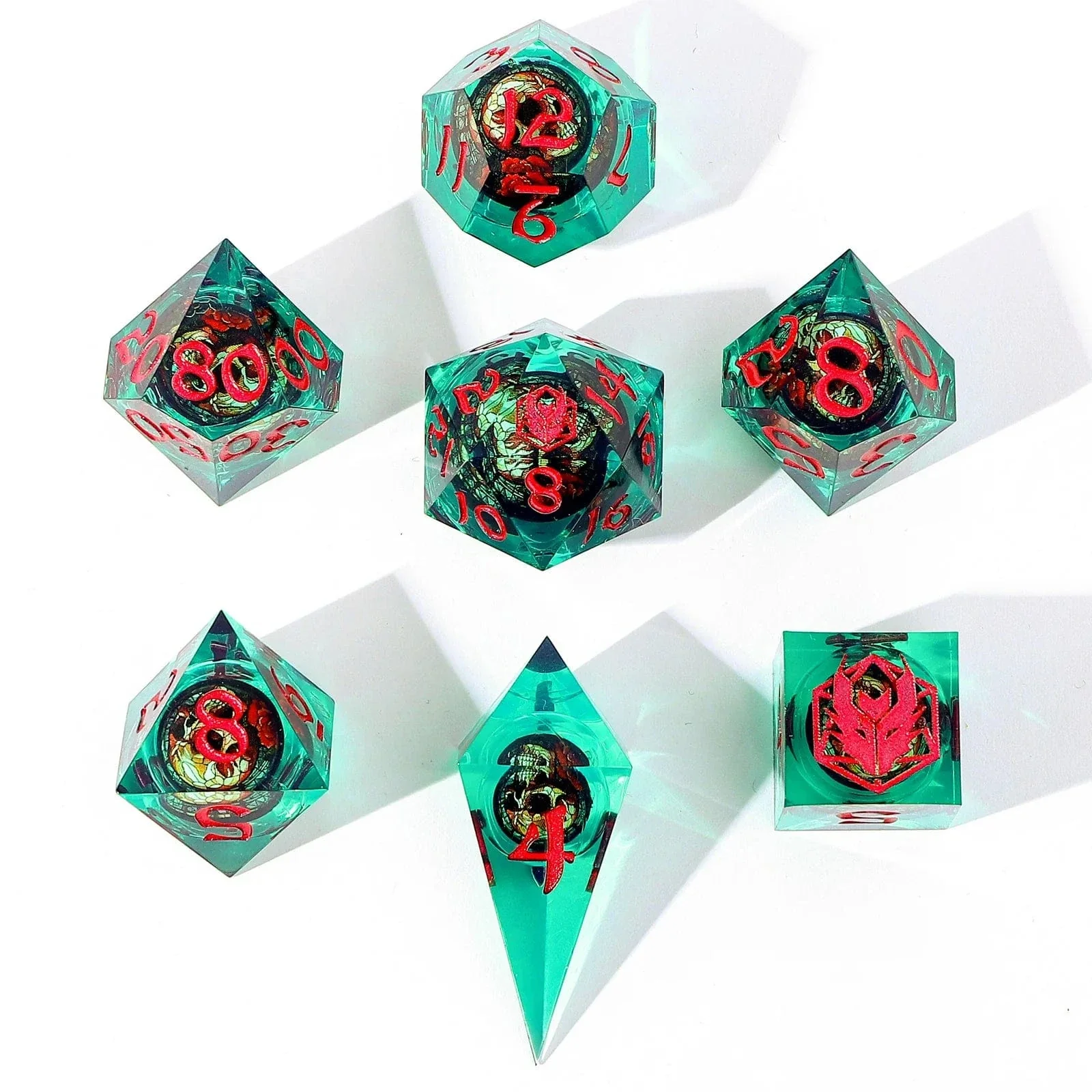 BRR061: Captured Magic Hand Sanded Sharp Edge Resin - Always Watching Wraithbound