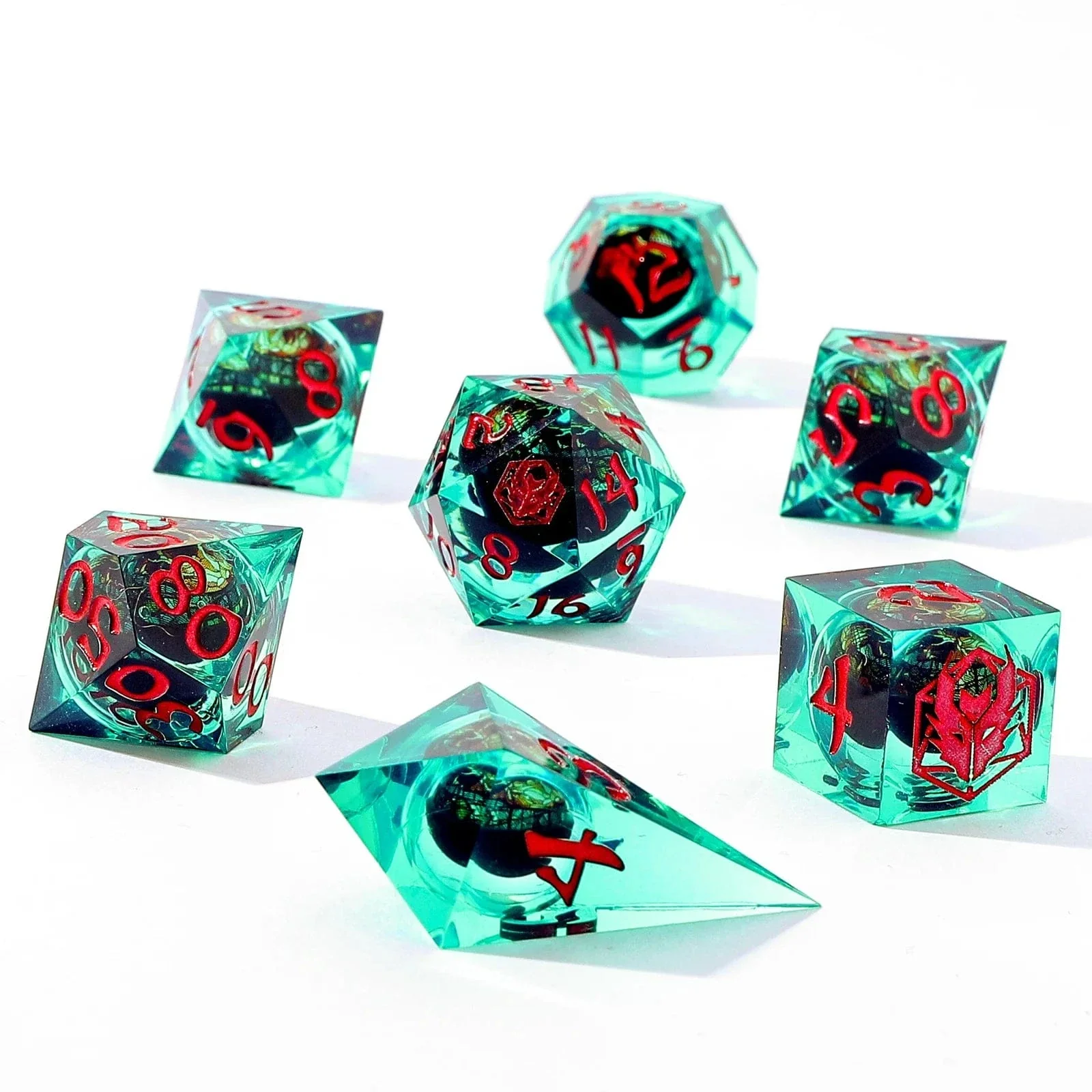 BRR061: Captured Magic Hand Sanded Sharp Edge Resin - Always Watching Wraithbound - Image 2
