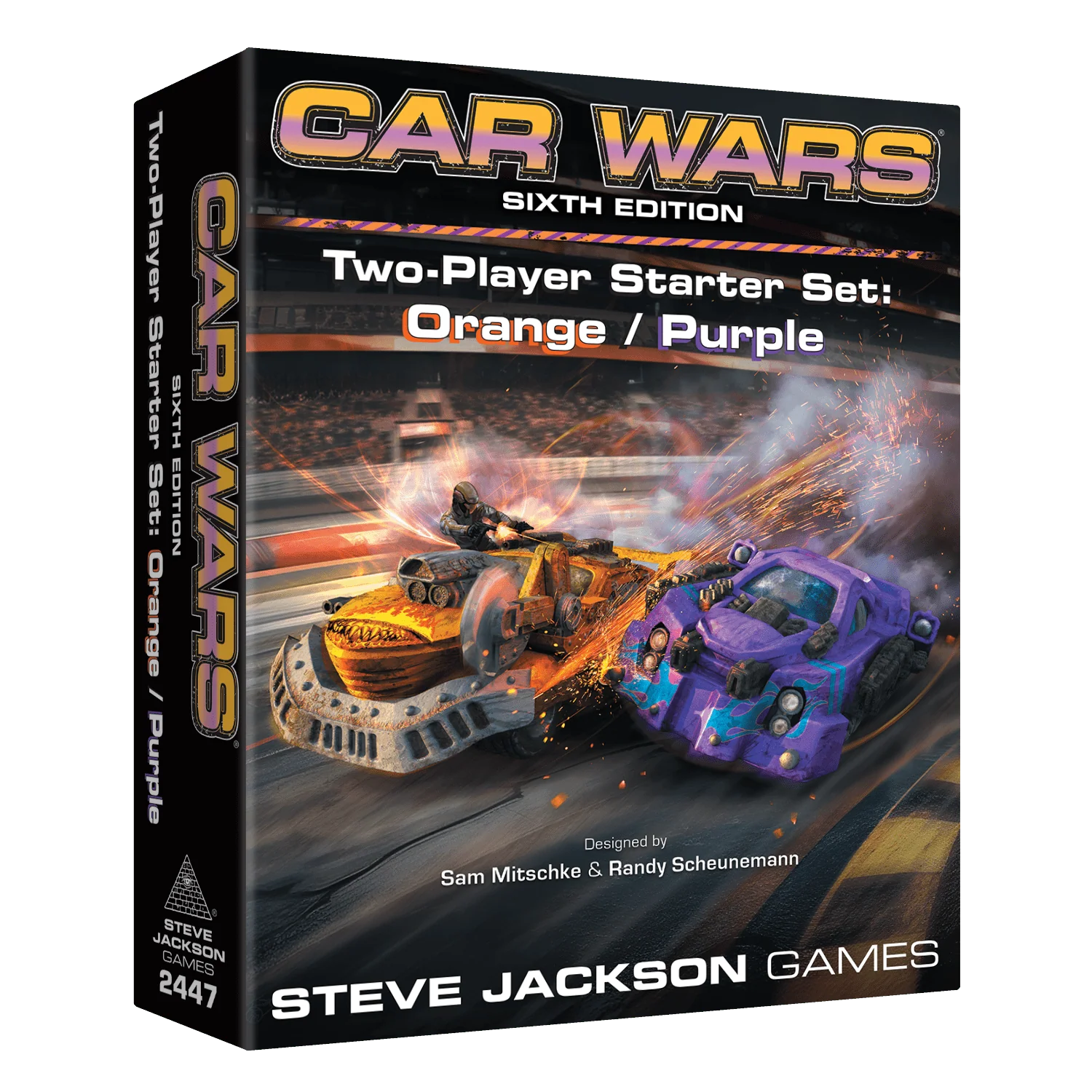 Car Wars 2 Player Starter Set - Orange/Purple